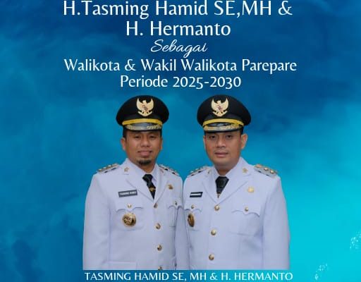 Bupati dan Wakil Bupati Parepare Periode 2025-2030