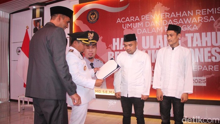 432 Napi Lapas Parepare Dapat Remisi HUT ke-80 RI, 2 Orang Langsung Bebas